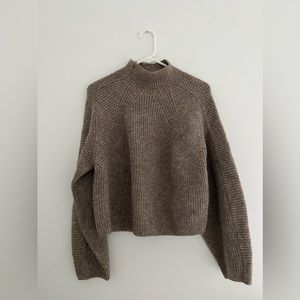 Mock turtleneck sweater